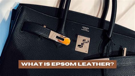 what is epsom leather hermes|hermes barenia leather.